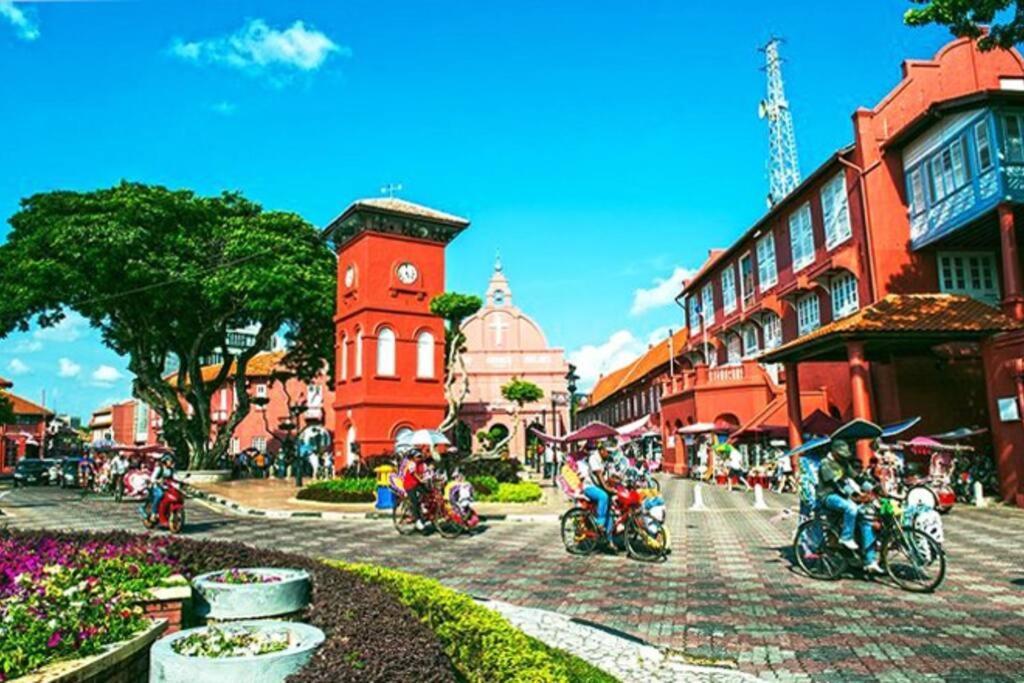 Apartamento New! Jonker Street Loft 3Br Melaka 10Pax Exterior foto